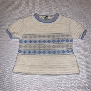 Vintage Bull Frog Knits Sweater, size 6-9mo